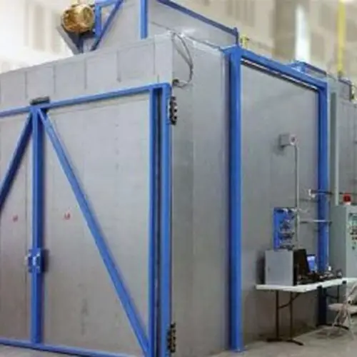 gas powder coating oven